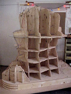 1/2 Scale Sculpted Wooden Armature
